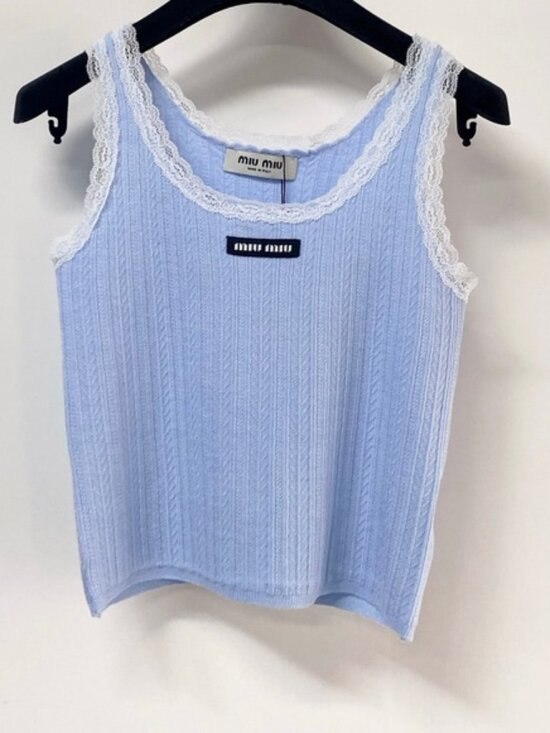 Miu Miu Tops - Miu Miu Women's Sleeveless Vest